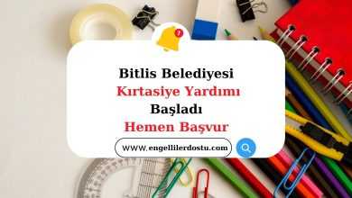Bitlis Belediyesi Kırtasiye Yardımı